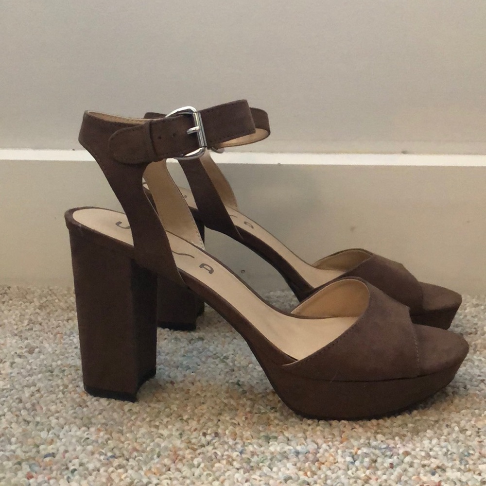 Brown Platform Heels